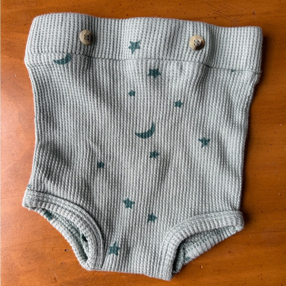 kate quinn Mint Starry Diaper Cover